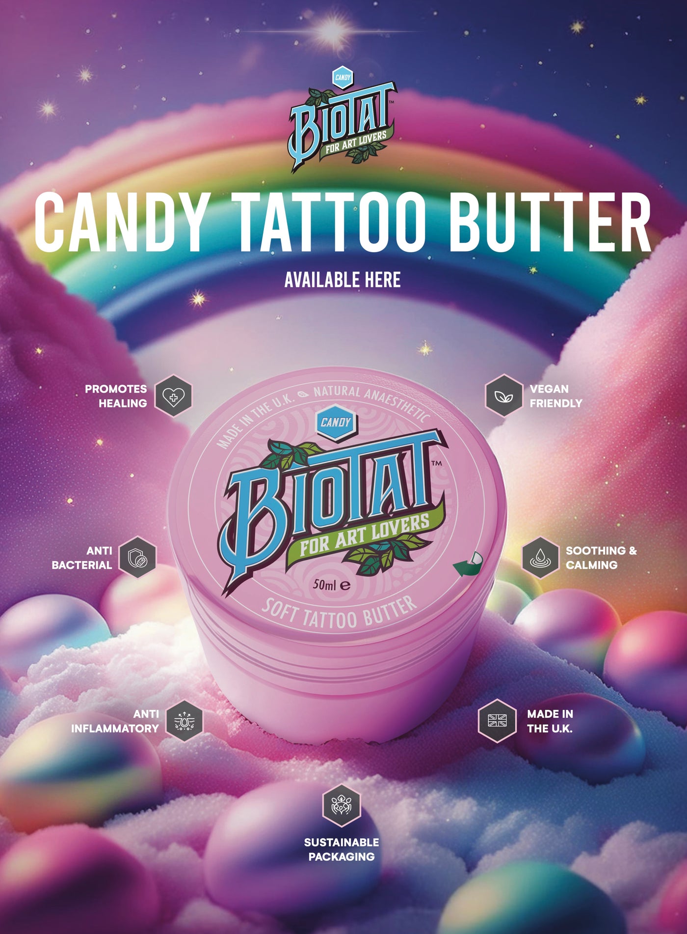 Biotat® Candy Studio Display